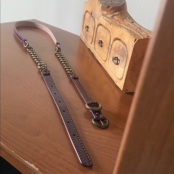 J. CREW Burgundy Patent Leather Belt - Picture 4 of 4